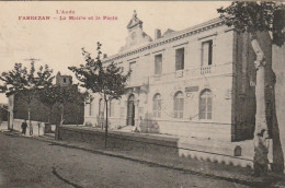 OP 18-(11) FABREZAN - LA MAIRIE ET LA POSTE - 2 SCANS - Other & Unclassified