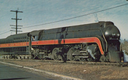 ZUG Schienenverkehr Eisenbahnen Vintage Ansichtskarte Postkarte CPSMF #PAA546.DE - Treni