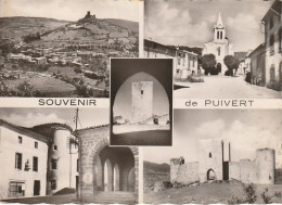 OP 19-(11) SOUVENIR DE PUIVERT - CARTE MULTIVUES  - 2 SCANS - Other & Unclassified