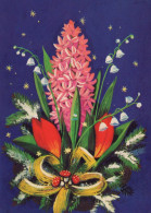 FLORES Vintage Tarjeta Postal CPSM #PAS393.ES - Flowers