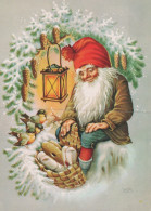 PAPÁ NOEL NAVIDAD Fiesta Vintage Tarjeta Postal CPSM #PAK983.ES - Santa Claus