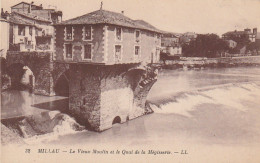 OP 22-(12) MILLAU - LE VIEUX MOULIN ET LE QUAI DE LA MEGISSERIE  - 2 SCANS  - Millau