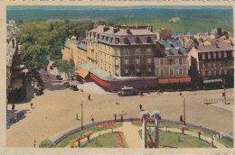 OP 22-(12)RODEZ - VUE PANORAMIQUE SUR L' AVENUE VICTOR HUGO - CARTE COLORISEE - 2 SCANS - Rodez