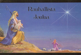SAINTS Weihnachten Christentum Religion Vintage Ansichtskarte Postkarte CPSM #PBB968.DE - Santi