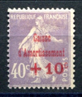 RC 27572 FRANCE COTE 12€ N° 249 CAISSE D'AMORTISSEMENT TYPE SEMEUSE NEUF * MN TB - Unused Stamps