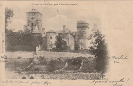 OP 22-(12) CHATEAU DE GALINIERES , PRES SAINT GENIEZ - 2 SCANS - Sonstige & Ohne Zuordnung