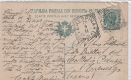 E 352 Crespina (Pisa) Tondo-riquadrato Del 1911 Punti 7 - Poststempel