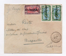 !!! OUBANGUI, LETTRE DE 1921 AVEC CACHET ECHOPPE DE BANGUI - Brieven En Documenten