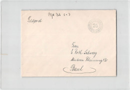 AG2676 HELVETIA FELDPOST 26 TO BASEL - Postmarks