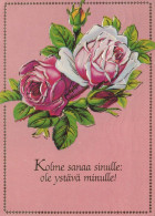 FLORES Vintage Tarjeta Postal CPSM #PBZ140.ES - Bloemen