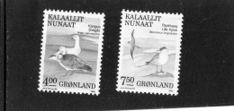 1990 Groenlandia - Uccelli - Nuevos