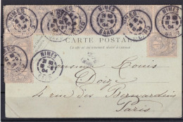 Jolie Carte à 10 Cts. - 1877-1920: Semi Modern Period