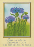 FLOWERS Vintage Postcard CPSM #PAR190.GB - Fleurs