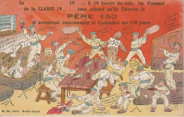 OP 25- PERE 150 - SOLDATS FETANT LES 150 JOURS - 2 SCANS - Humour