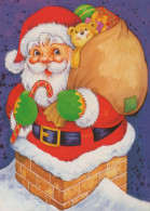 SANTA CLAUS CHRISTMAS Holidays Vintage Postcard CPSMPF #PAJ390.GB - Santa Claus