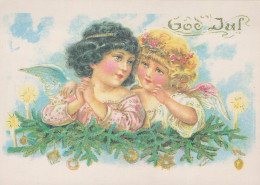 ANGEL CHRISTMAS Holidays Vintage Postcard CPSM #PAH061.GB - Anges