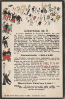 OP 25- " LIBERATUS ES !!! " - CARTE HUMORISTIQUE FIN DU SERVICE MILITAIRE AVEC ILLUSTRATIONS - 2 SCANS - Humour