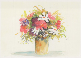 FLEURS Vintage Carte Postale CPSM #PBZ925.FR - Flowers