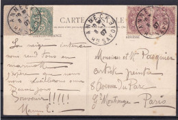 Jolie Carte à 10 Cts. - 1877-1920: Semi Modern Period