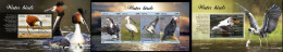 Liberia 2020, Animals, Water Birds, 4val In BF+2BF - Liberia