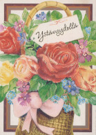 FIORI Vintage Cartolina CPSM #PAS579.IT - Fleurs