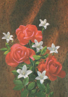 FIORI Vintage Cartolina CPSM #PAR915.IT - Flowers