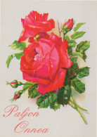 FIORI Vintage Cartolina CPSM #PAS096.IT - Fleurs