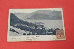 Novara Lago Orta Alzo 1910 + Timbro Alzo Pella - Novara