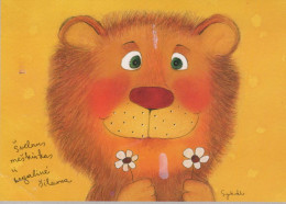 LION Animals Vintage Postcard CPSM #PBS028.GB - Löwen