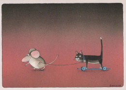 MOUSE Animals Vintage Postcard CPSM #PBR363.GB - Other & Unclassified