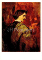 Painting By Anselm Feuerbach - Self Portrait - German Art - 1985 - Russia USSR - Unused - Malerei & Gemälde