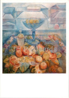 Painting By P. Kuznetsov - Still Life - Apple - Russian Art - 1979 - Russia USSR - Unused - Pittura & Quadri