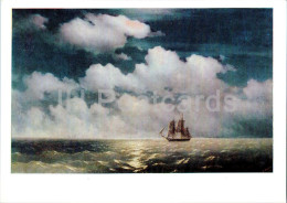 Painting By Ivan Aivazovsky - Brig Mercury After Defeating Two Turkish Ships - Russian Art - 1986 - Russia USSR - Unused - Malerei & Gemälde