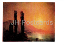 Painting By Ivan Aivazovsky - Sunrise Off The Coast Of Yalta - Russian Art - 1986 - Russia USSR - Unused - Malerei & Gemälde