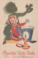 Buon Anno Natale BAMBINO Vintage Cartolina CPSMPF #PKD294.IT - Nieuwjaar