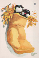 UCCELLO Animale Vintage Cartolina CPSM #PBR492.IT - Birds