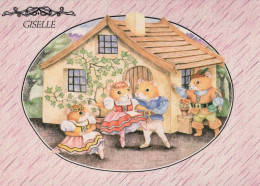 MOUSE Animale Vintage Cartolina CPSM #PBR368.IT - Sonstige & Ohne Zuordnung