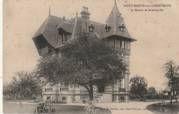 PE 4-(14) SAINT MARTIN AUX CHARTRAINS - LE MANOIR DE RONCHEVILLE - 2 SCANS - Other & Unclassified