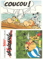 2 Cpsm Astérix - La Zizanie / Coucou !   (ILL) - Other & Unclassified