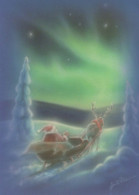 Buon Anno Natale CAVALLO Vintage Cartolina CPSM #PBA475.IT - Neujahr