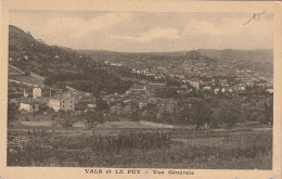 PE 5-(15) VALS ET LE PUY - VUE GENERALE - 2 SCANS - Sonstige & Ohne Zuordnung