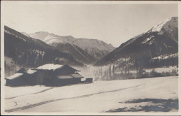 Schweiz - 7270 Davos - Bauernhaus Mit Berggruppe - Nice Stamp 1915 - Davos