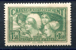 RC 27577 FRANCE COTE 180€ N° 269 LES PROVINCES CAISSE D'AMORTISSEMENT NEUF * MH TB - Unused Stamps