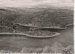 PE 6-(15) SUR LE LAC DE SARRANS - PRESQU' ILE DE LAUSSAC ET L' HOSPICE DE LA DEVEZE - 2 SCANS - Sonstige & Ohne Zuordnung