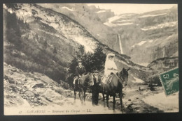 2 CPA GAVARNIE 65 En Visite Pour Le Cirque, Revenant Du Cirque - Gavarnie