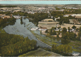 PE 8-(16) MAGNAC SUR TOUVRE - LE MOULIN DU ROI - VUE AERIENNE - CARTE COULEURS - 2 SCANS - Other & Unclassified