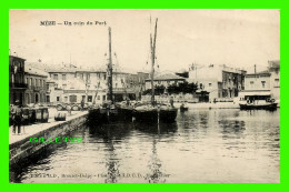 SHIP, BATEAUX - MÈZE (34) - UN COIN DU PORT - EDITION B. D. - PHOTOTYPIE A.B.C.D. - CIRCULÉE EN 1923 - - Handel