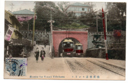 YOKOHAMA (JAPON / JAPAN) - ELECTLIC CAR TUNNEL - TRAM - Yokohama