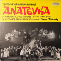 Shmuel Rodensky - Anatevka - Deutsche Originalaufnahme (LP, Album, S/Edition) - Musicals