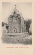 PE 10-(17) ANGOULINS - L' EGLISE FORTIFIEE  - 2 SCANS  - Angoulins